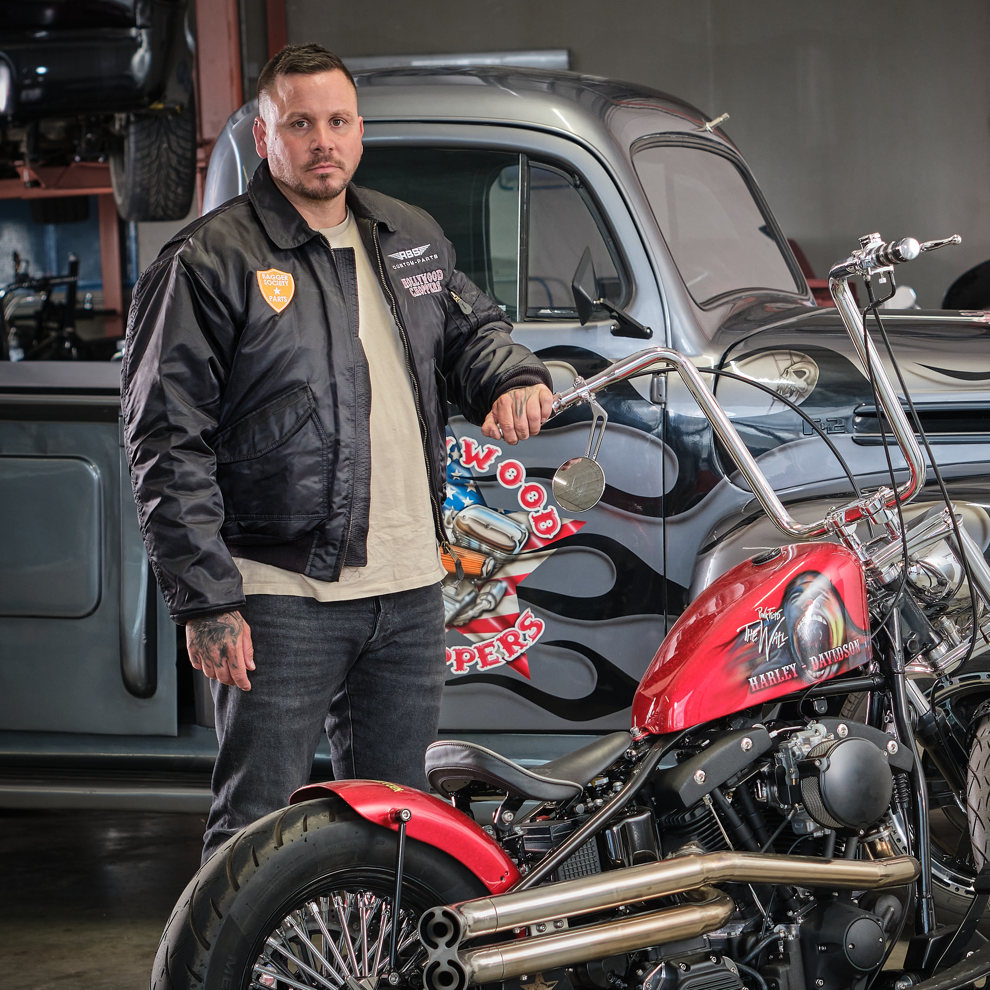 HOLLYWOOD CHOPPERS Jacke Brandit – Bild 5
