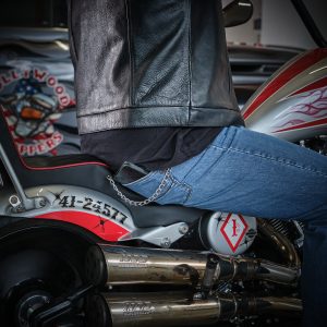 HOLLYWOOD CHOPPERS Echtleder-Biker-Geldbörse – Bild 3